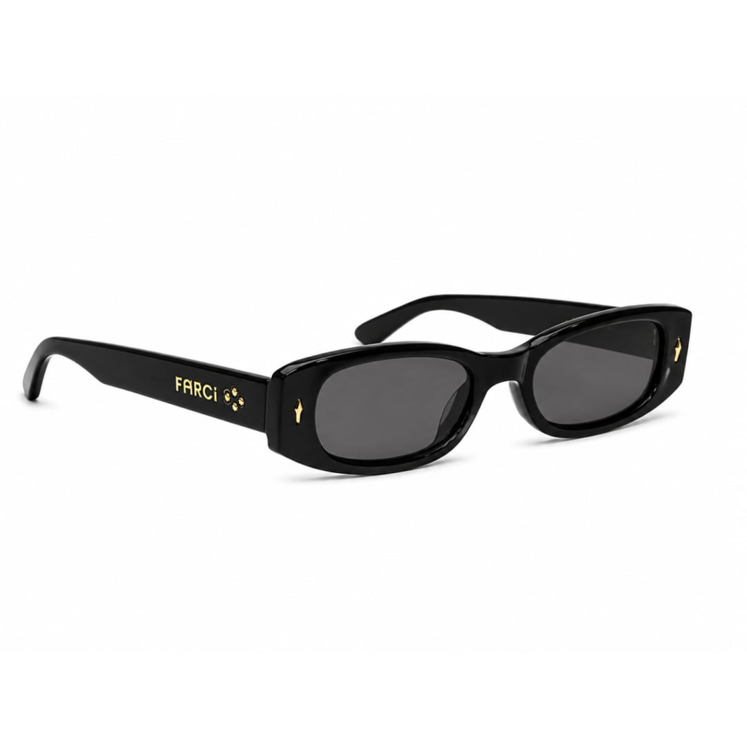 Lunettes de Soleil Farci Pack3 Full Black - Unique / Orange