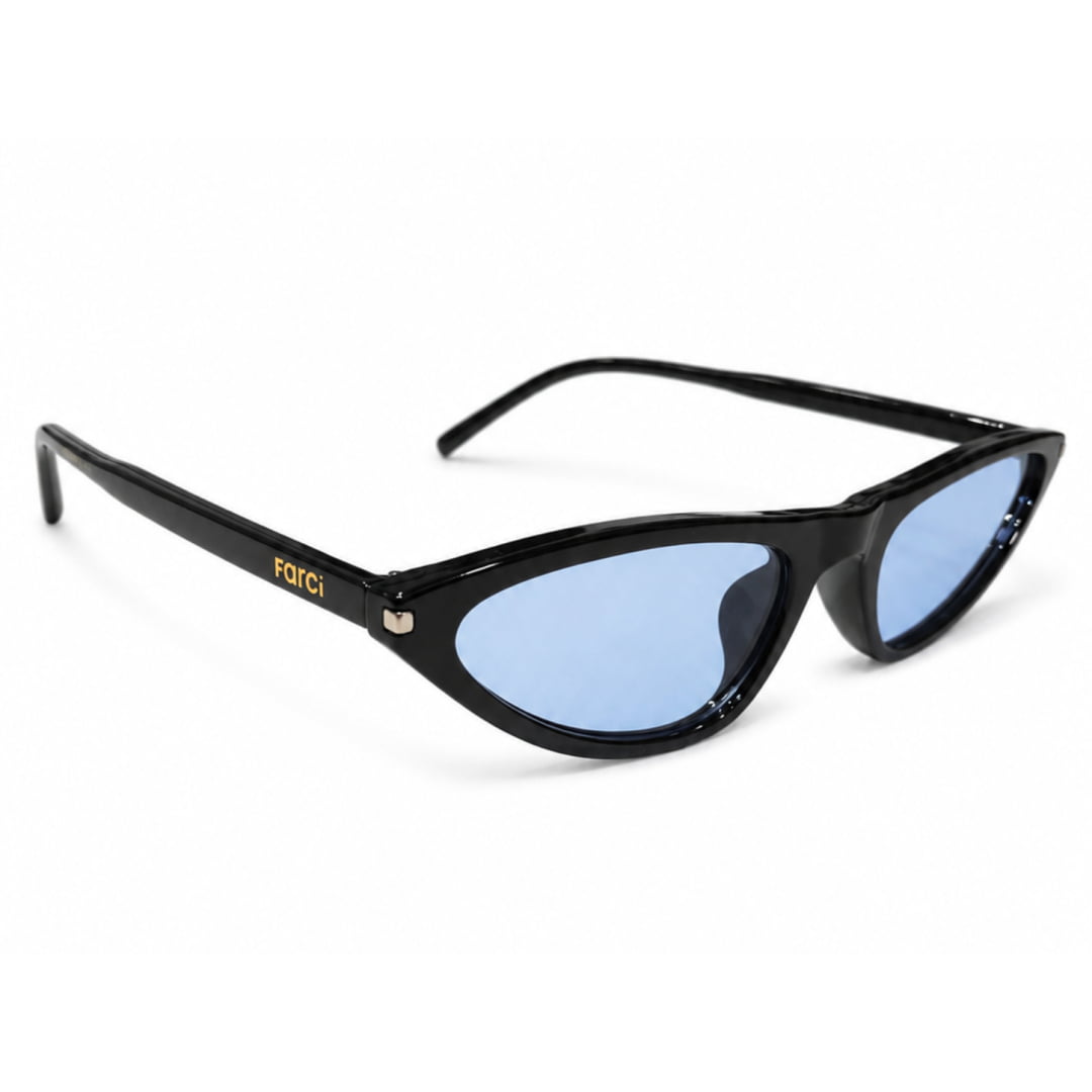 Lunettes de Soleil Farci Pack4 Triangle Black Blue - Unique