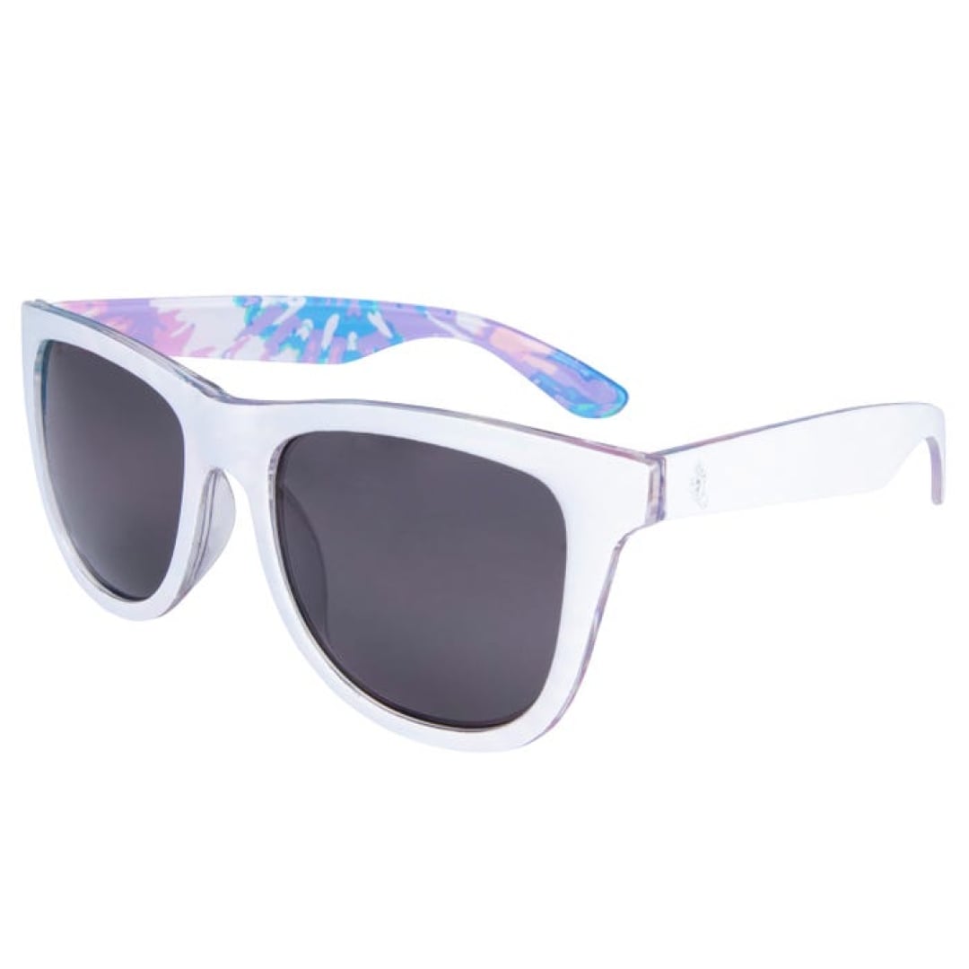 Lunettes de Soleil Santa Cruz Hand Tie & Dye White - Unique