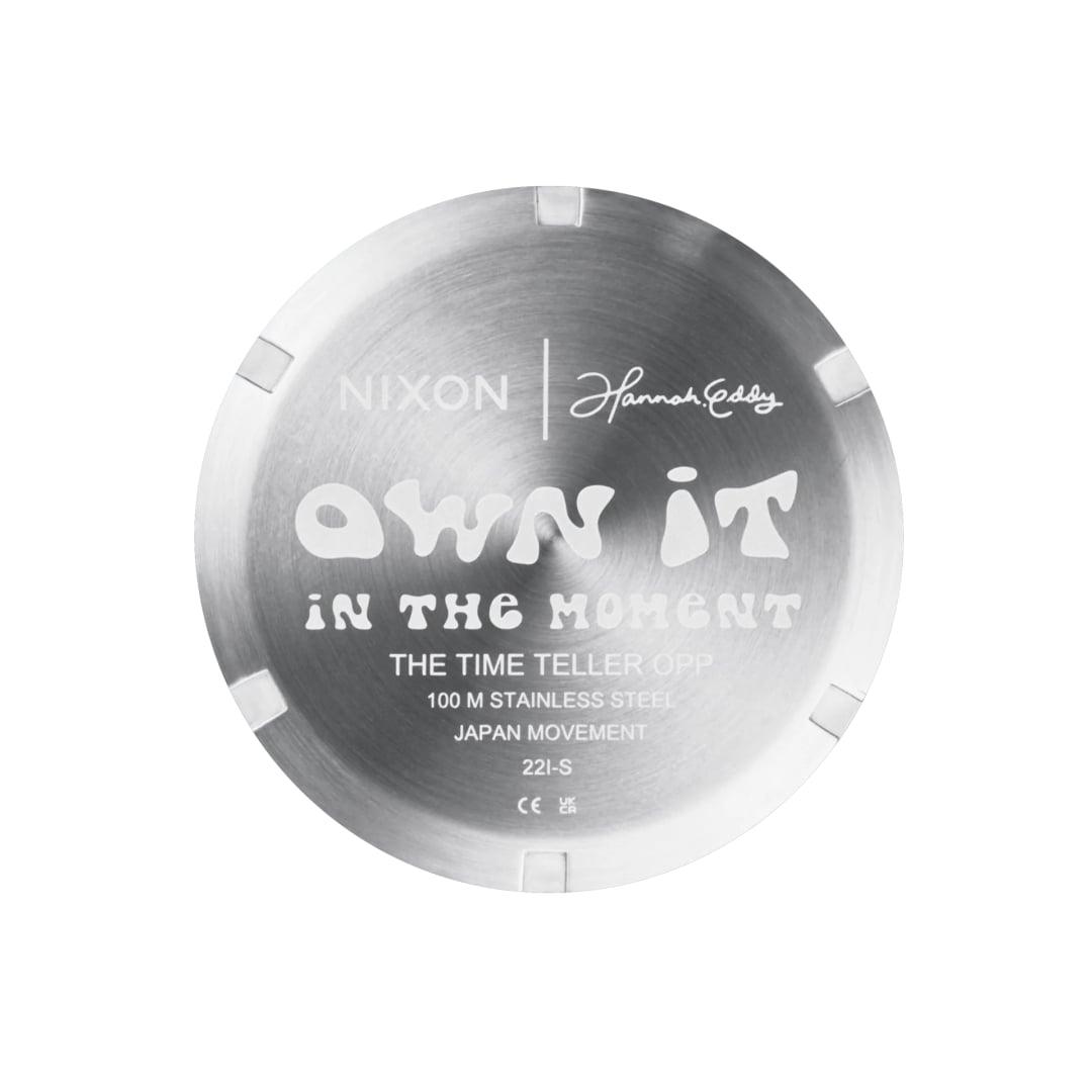 Montre Nixon Eddy Time Teller OPP Blanc - Unique / Opp -