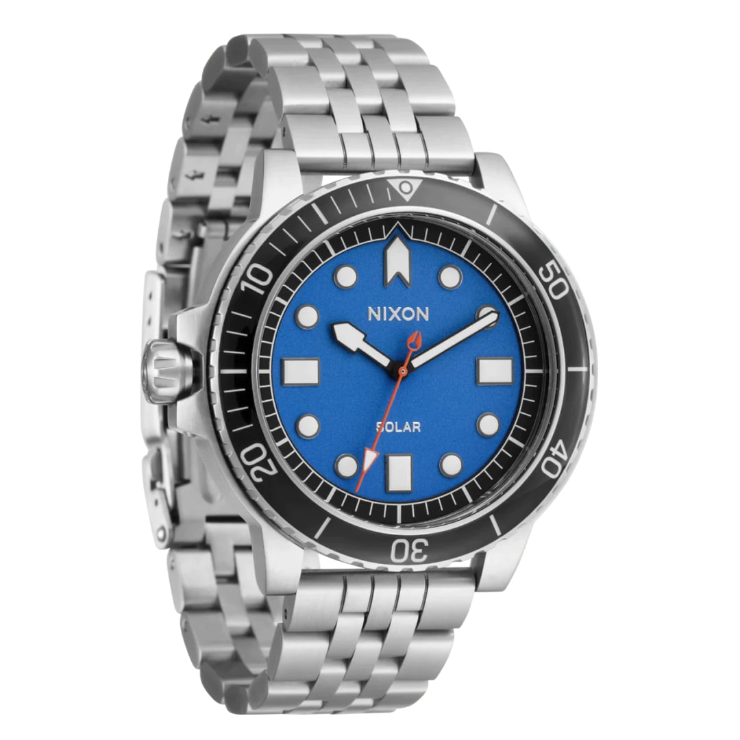 Montre Nixon Stinger 44 Argent Bleu Noir - Unique / Silver /