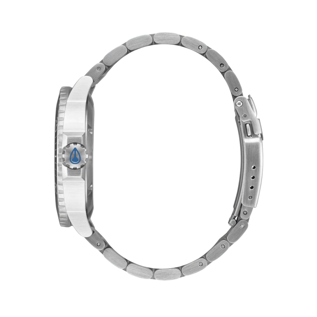Montre Nixon Stinger 44 Argent Bleu Noir - Unique / Silver /
