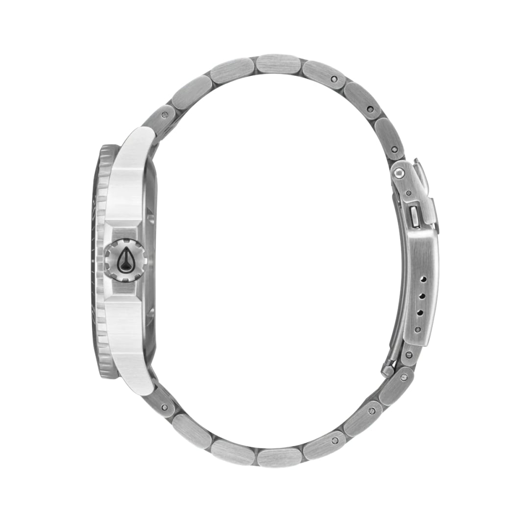 Montre Nixon Stinger 44 Argent Noir et Blanc - Unique /