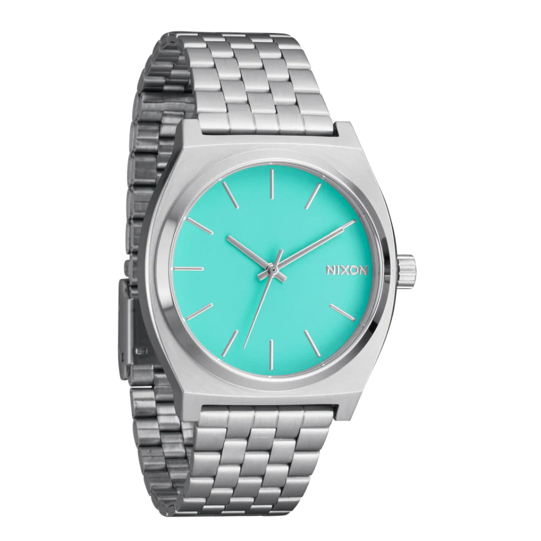 Montre Nixon Time Teller Argent Turquoise - Unique / Silver