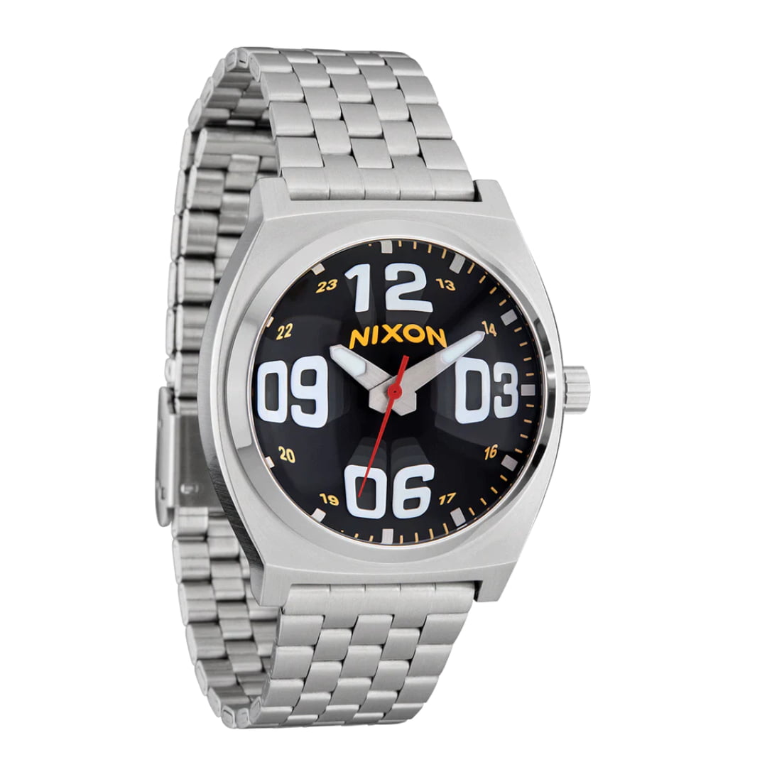 Montre Nixon Time Teller Fisheye Silver Black - Unique