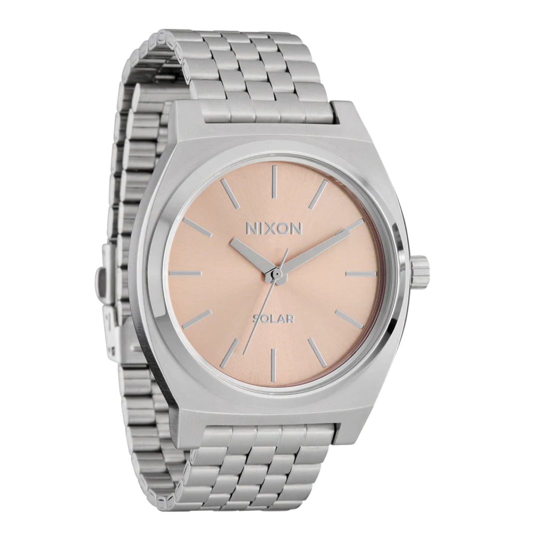 Montre Nixon Time Teller Solar Silver Salmon - Unique / All