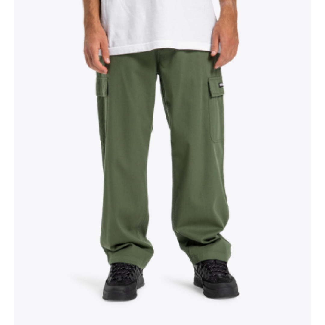 Pantalon DCShoes Worker Baggy Chino Cargo Pant Bronze Green