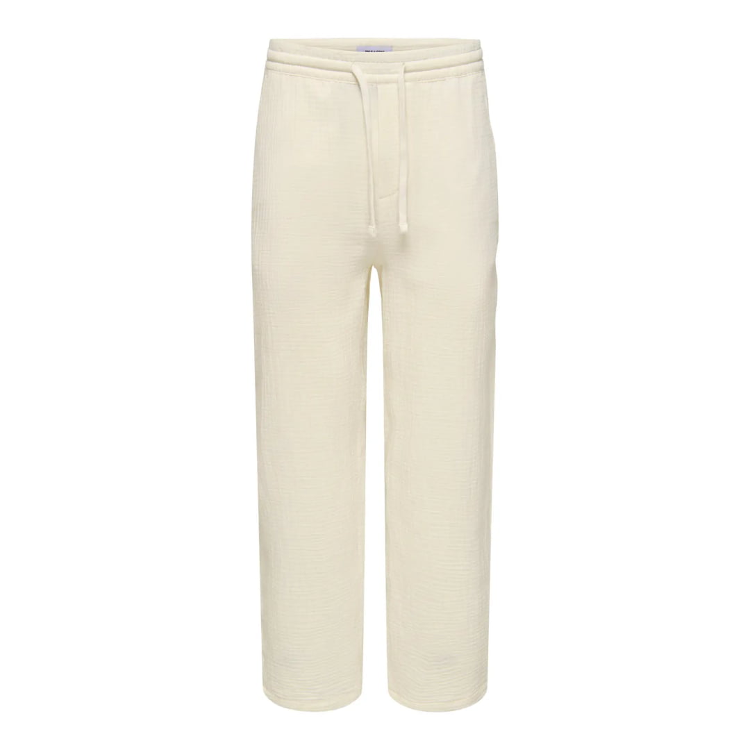 Pantalon Only & Sons Onssinus Loose 0158 Egret