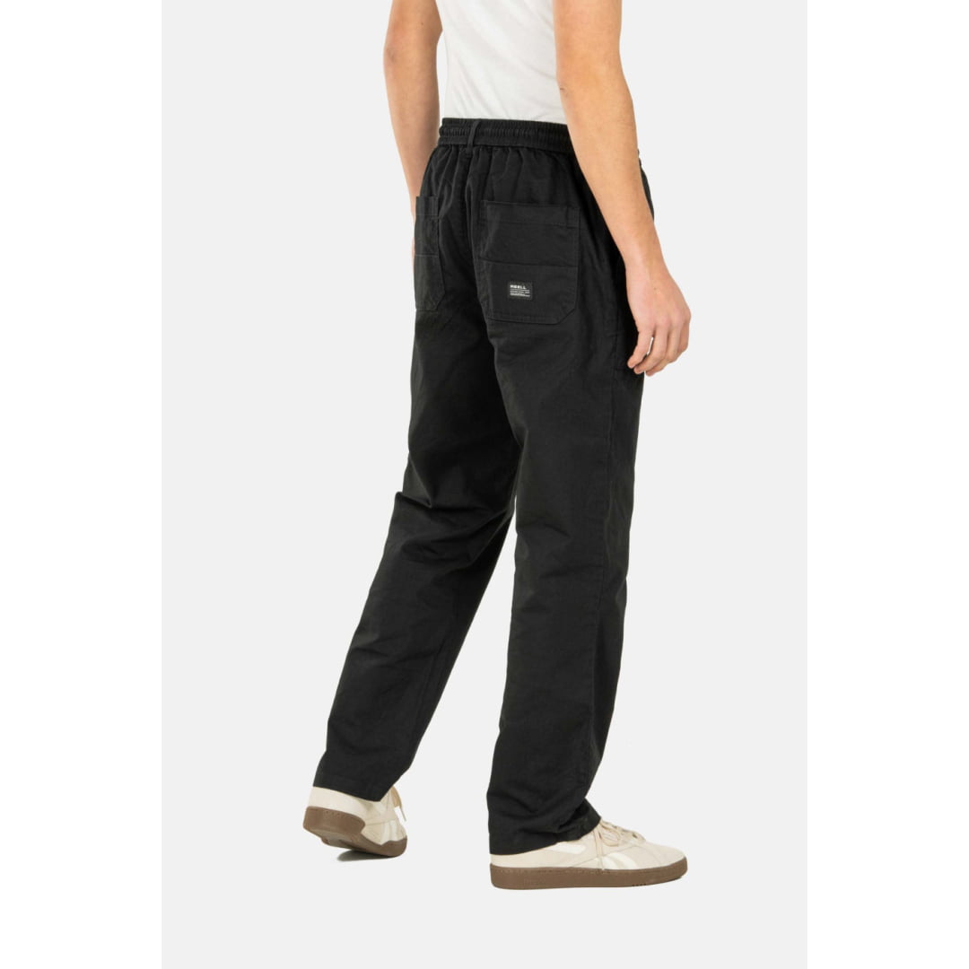 Pantalon Reell Reflex Air Black Linen - Insidshop.com