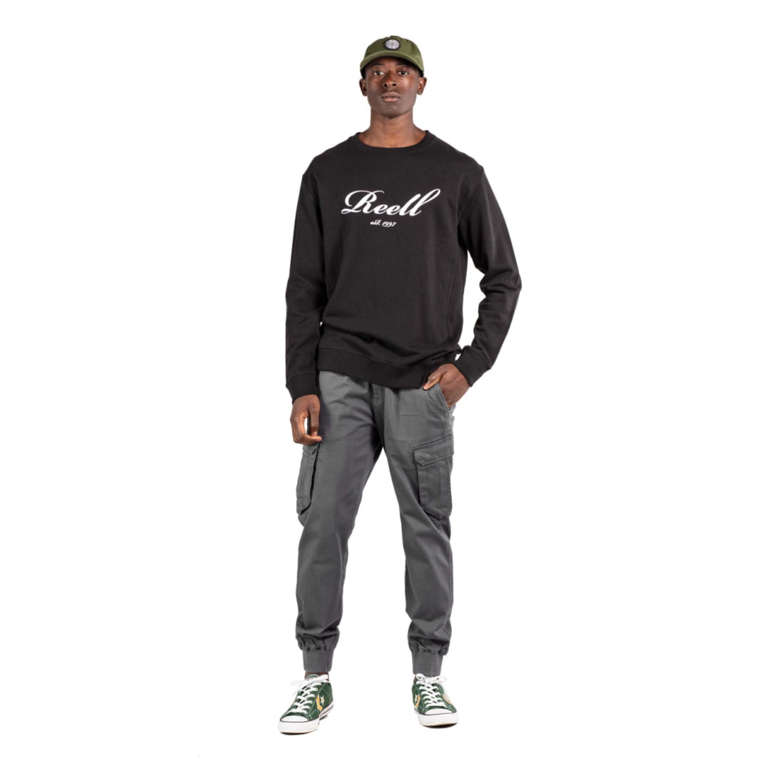 Pantalon Reell Reflex Rib Cargo Dark Grey - PANTALON REFLEX