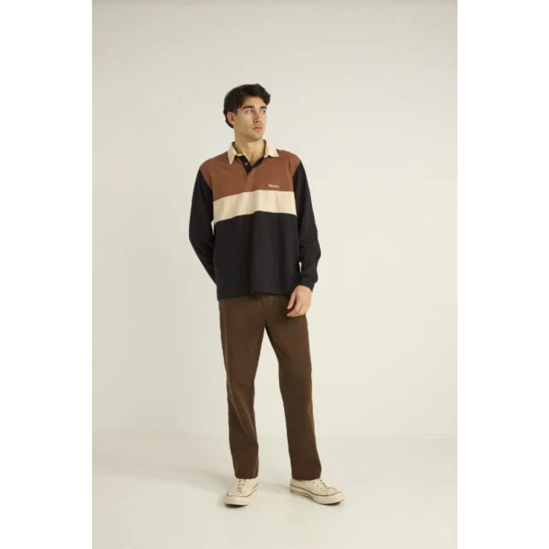 Pantalon Rhythm Brushed Jam Brown - Insidshop.com