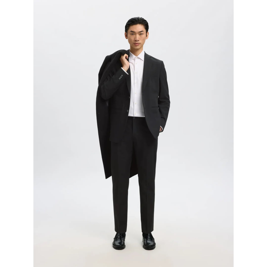 Pantalon Selected SLHSLIM Liam Flex Black - Slhslim Navy