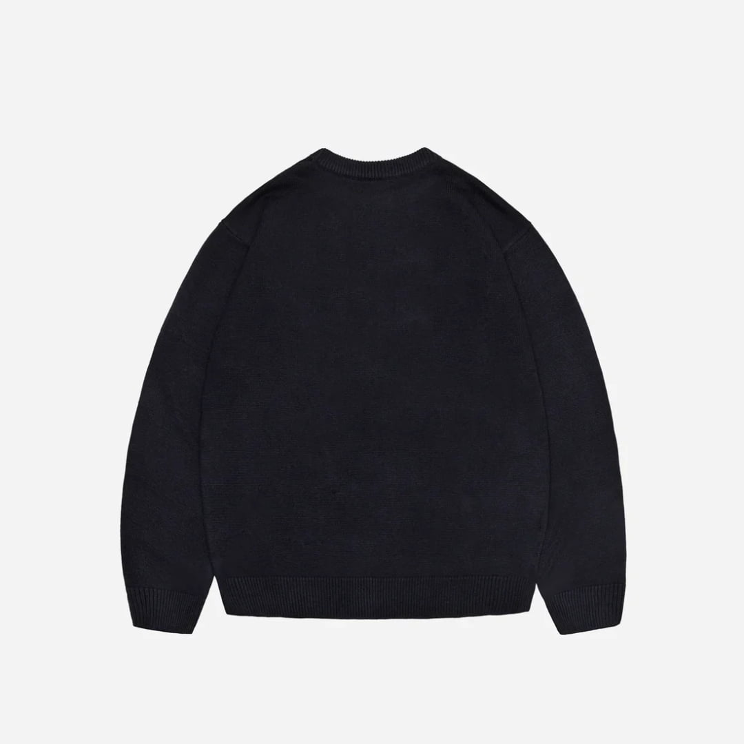 Pull Jacker Classic Felt Knit Navy - Insidshop.com