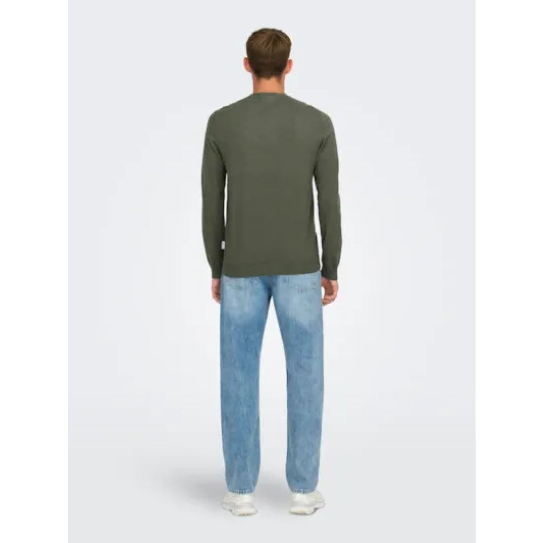 Pull Only & Sons Onsloui Reg 12 Castor Gray - Jack Jones