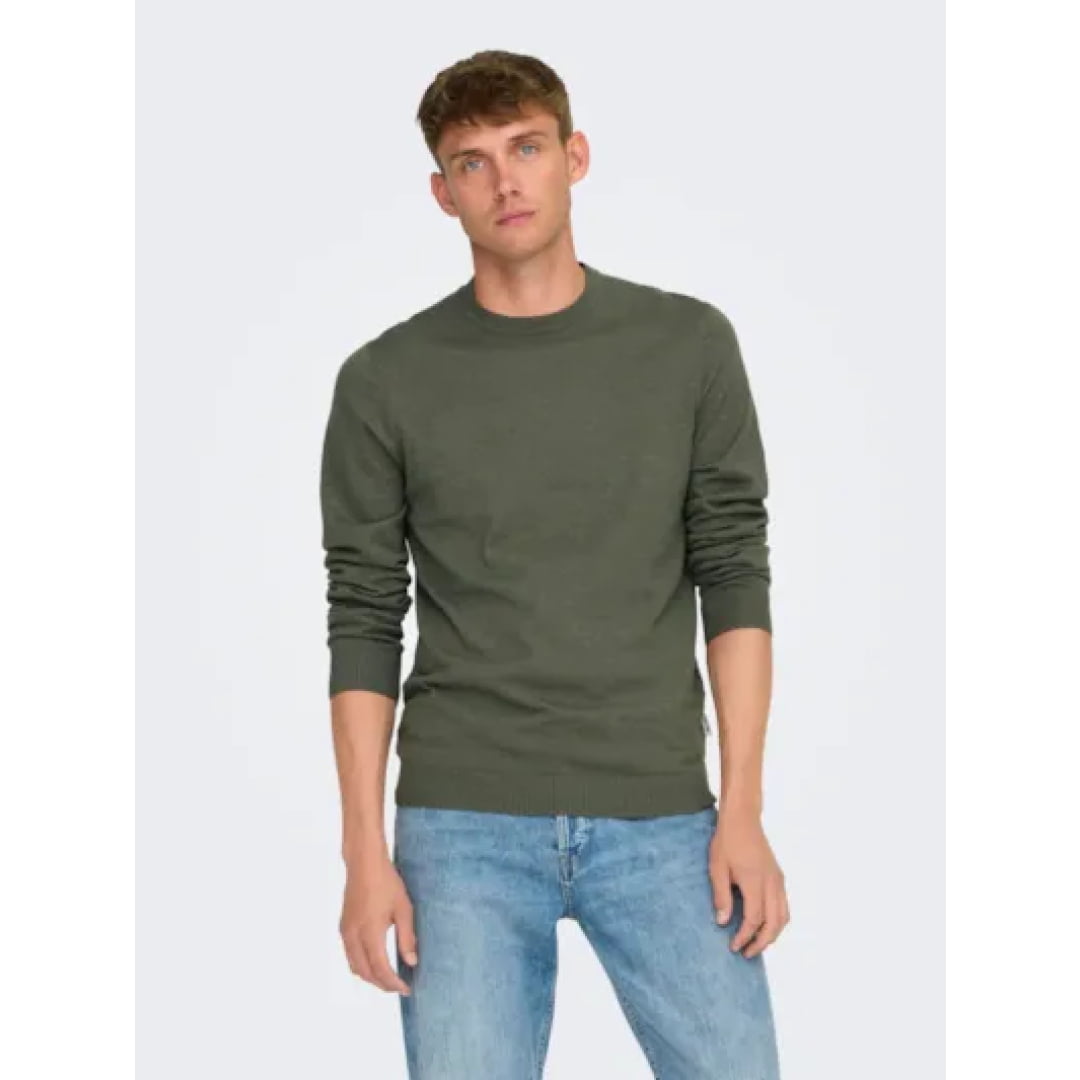Pull Only & Sons Onsloui Reg 12 Castor Gray - Jack Jones