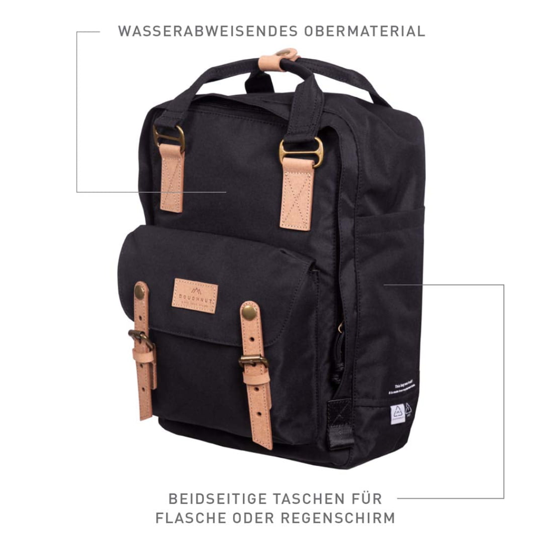 Sac à Dos Doughnut Macaroon Reborn Series Black