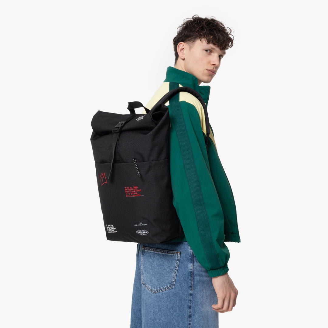 Sac à Dos Eastpak Up Roll 4Y4 Basquiat Quotes - H 44.5 x L