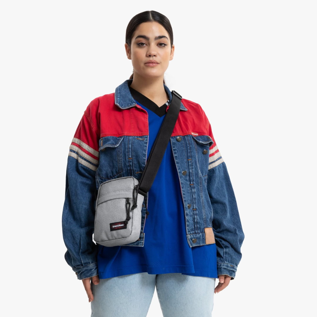 Sacoche Eastpak The One 363 Sunday Grey - H 21 x L 16 P 5.5