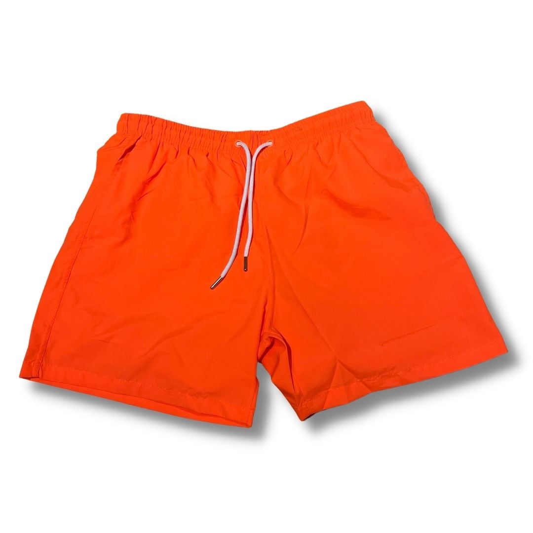 Short de Bain InsidShop BJ57 - M / ORANGE - Chemise