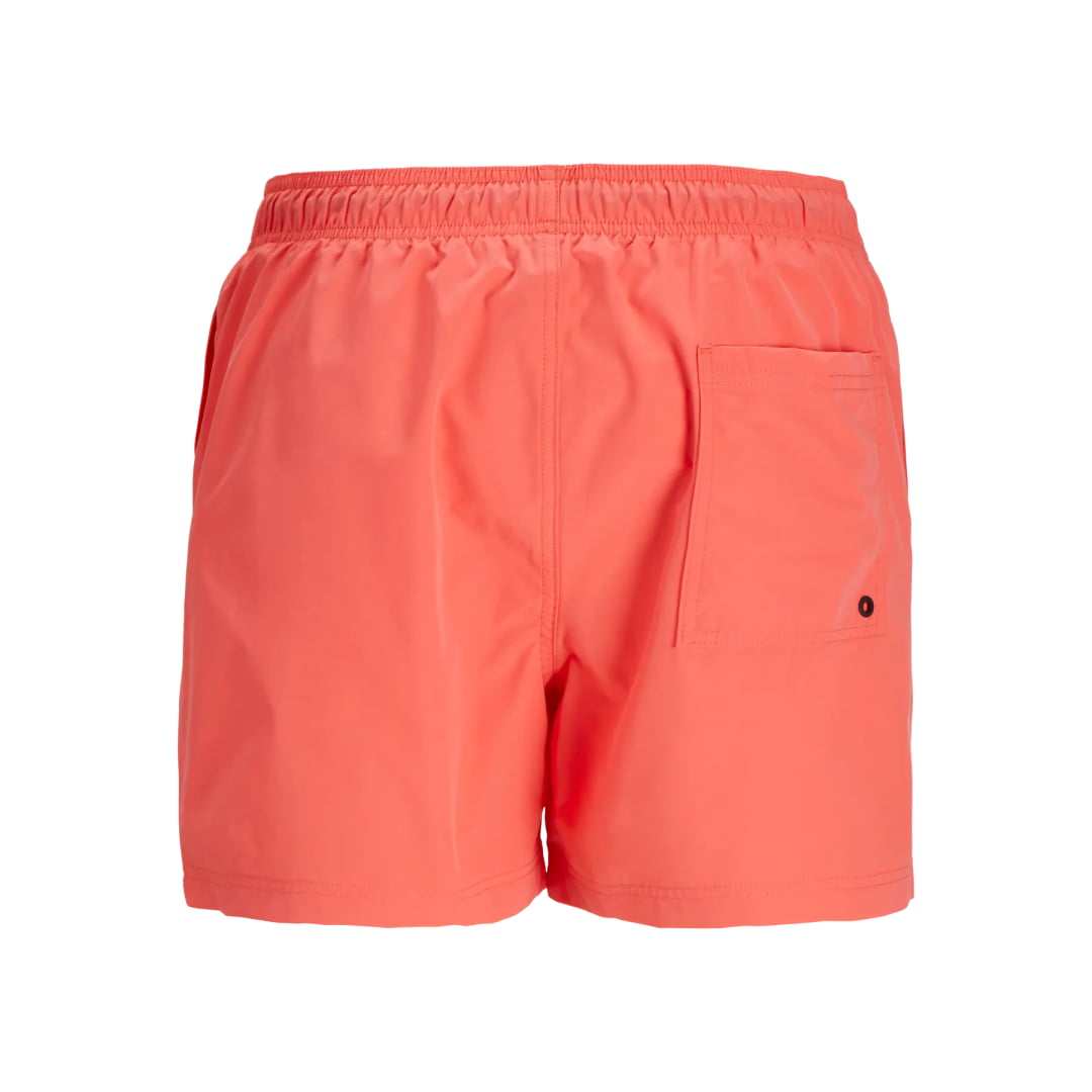 Short Jack & Jones JPSTMAUI JJSWIM Seersucker AKM Hot Coral