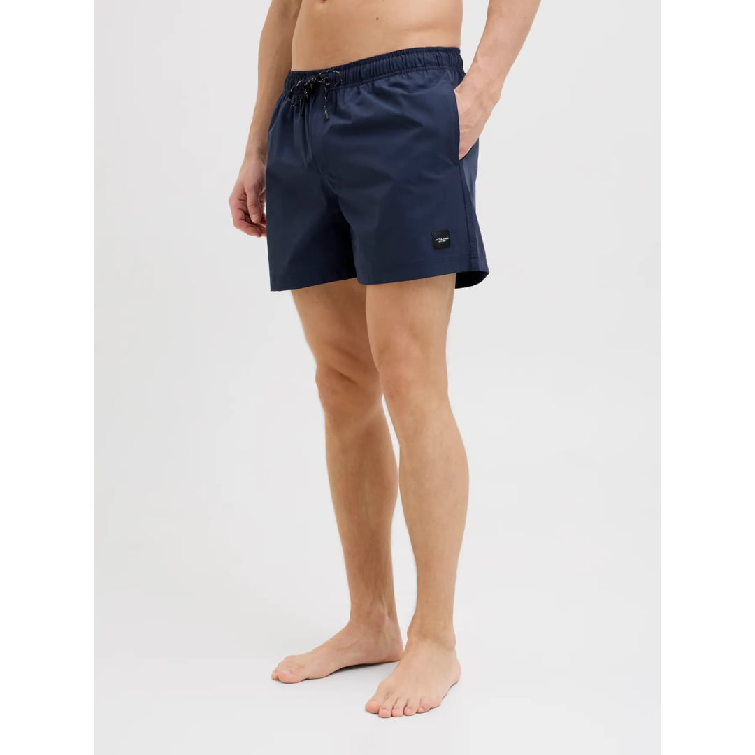 Short Jack & Jones JPSTMAUI JJSWIM Seersucker AKM Navy