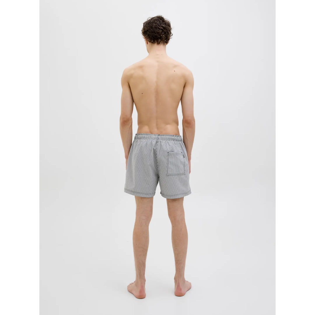 Short Jack & Jones JPSTMAUI JJSWIM Seersucker SN AKM Navy