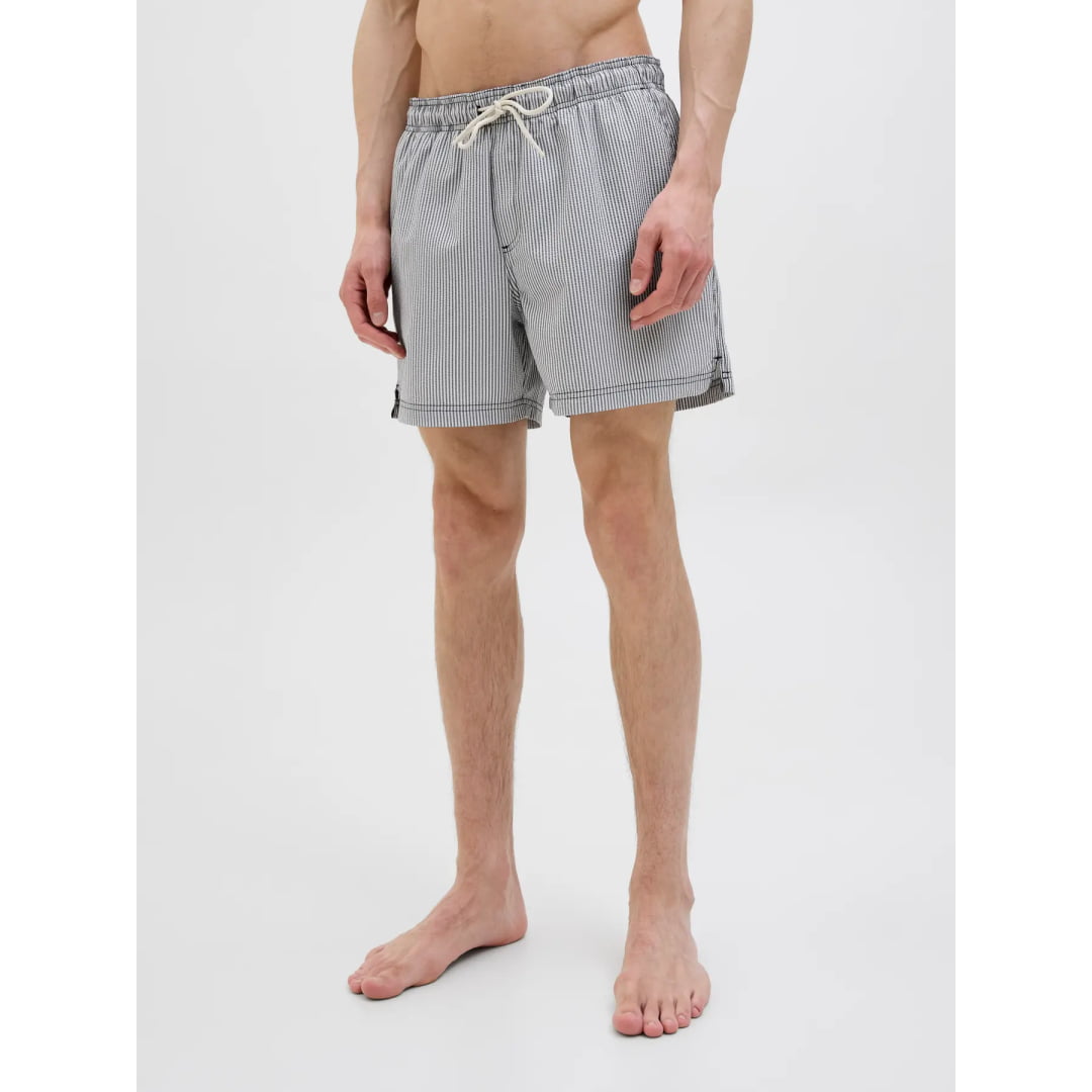 Short Jack & Jones JPSTMAUI JJSWIM Seersucker SN AKM Navy