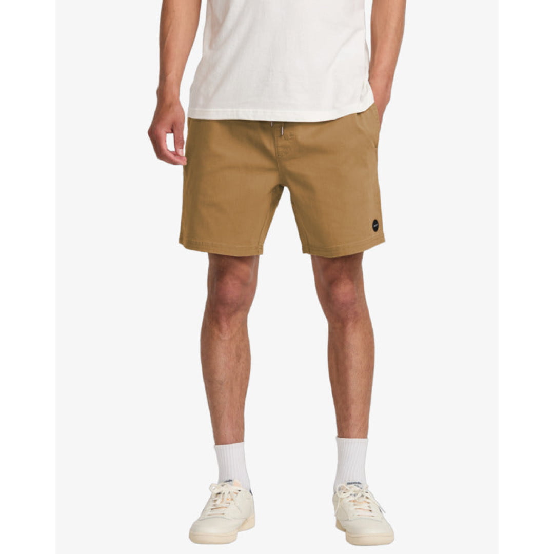Short RVCA Escape Elastic Camel - Rvca - Insidshop.com