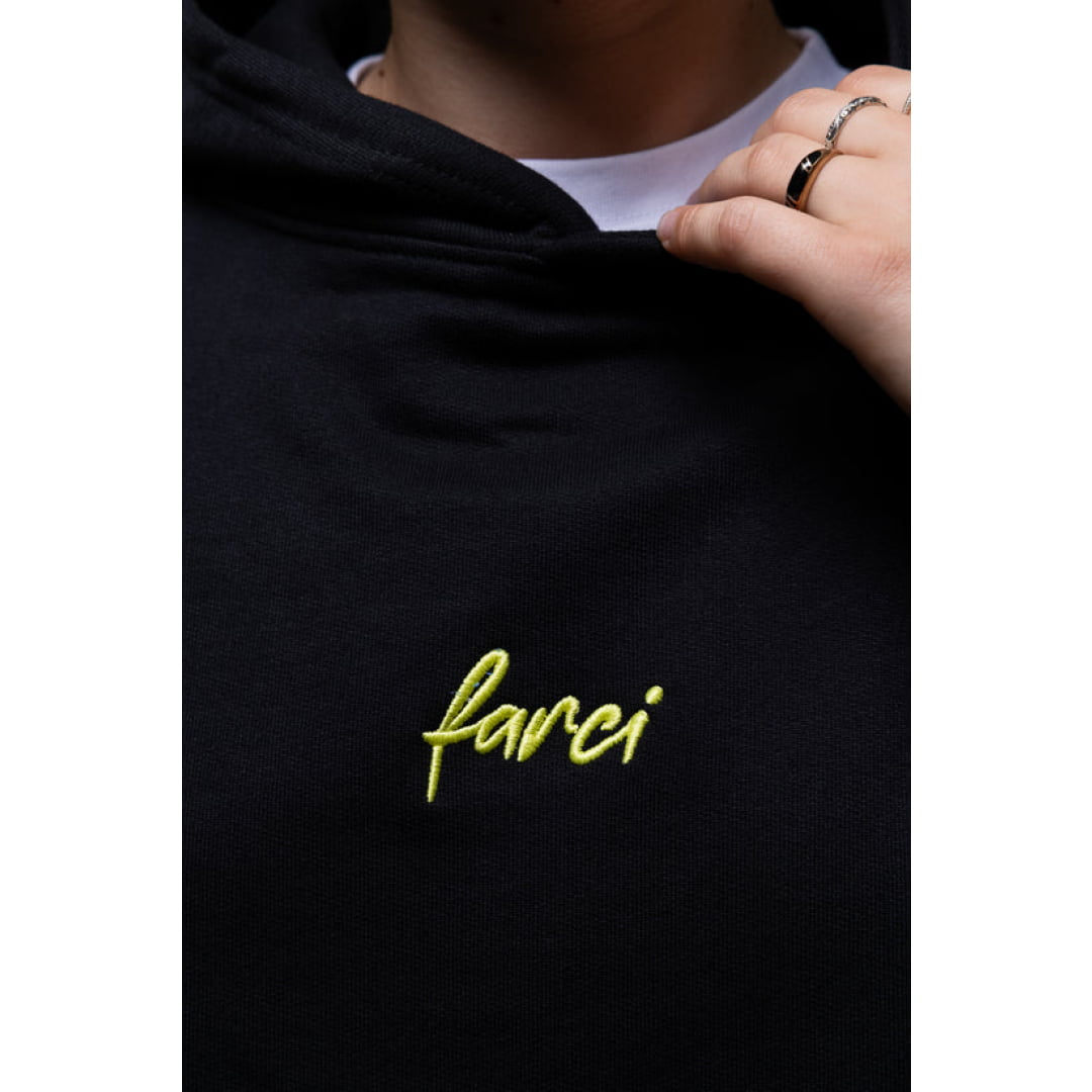 Sweat à Capuche Farci Flaga Black Insidshop.com