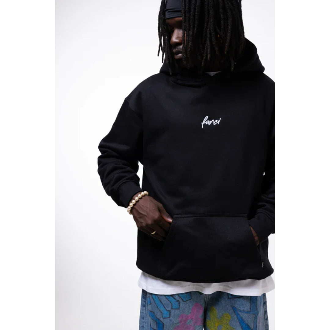 Sweat à Capuche Farci Keep Black Insidshop.com