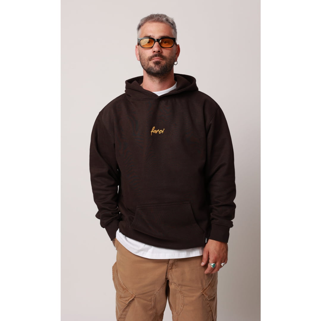 Sweat à Capuche Farci Passé Grey - Insidshop.com