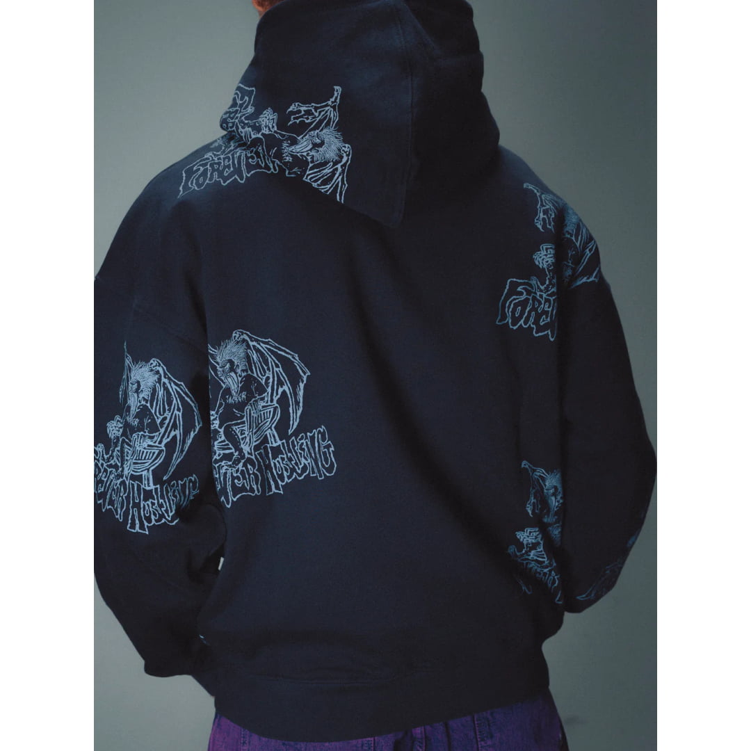 Sweat à Capuche Jacker Karen Washed Black - Insidshop.com
