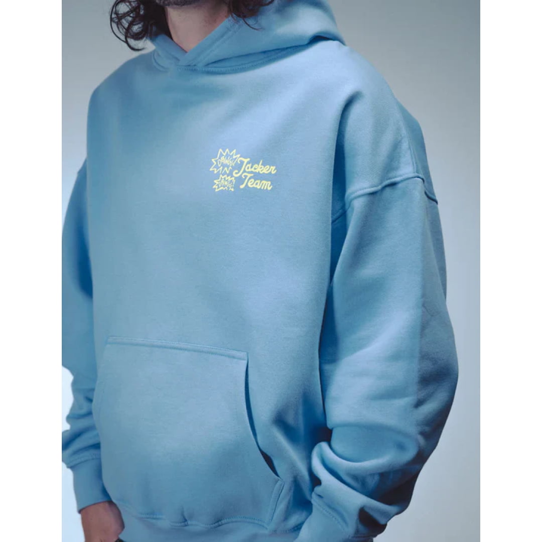 Sweat à Capuche Jacker Wake Up! Blue - Up! - Insidshop.com