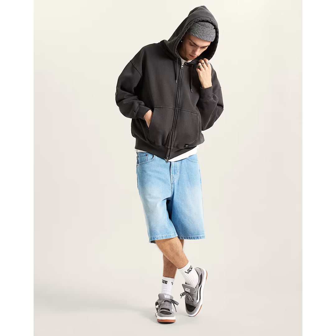 Sweat à Capuche VANS LX Zip Faded Black - Vans Lx