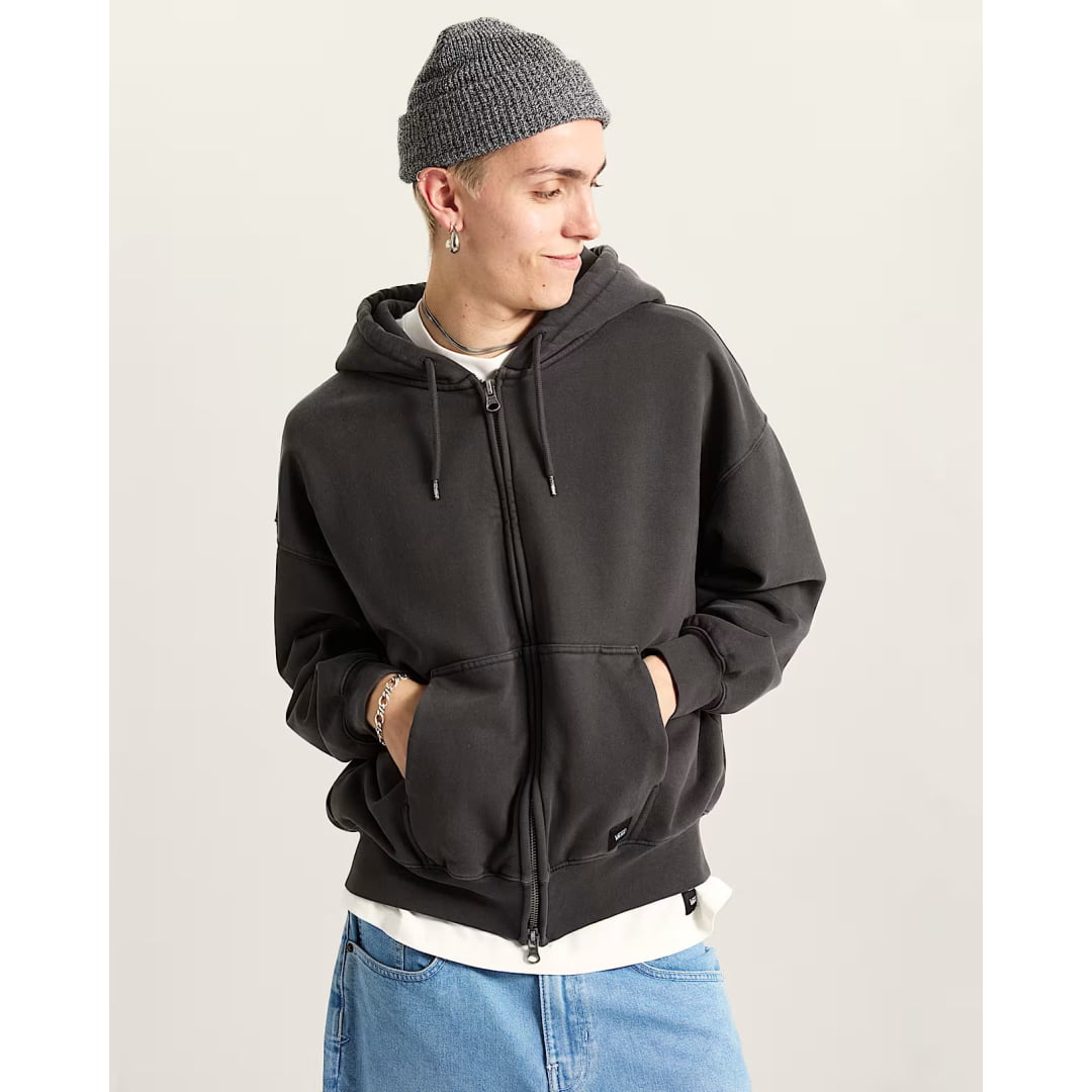 Sweat à Capuche VANS LX Zip Faded Black - Vans Lx