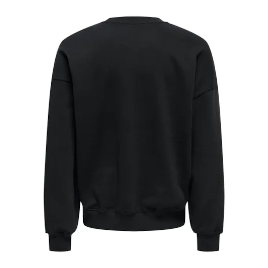Sweat Col Rond Only & Sons Onsturner Life VTG Black - Vtg