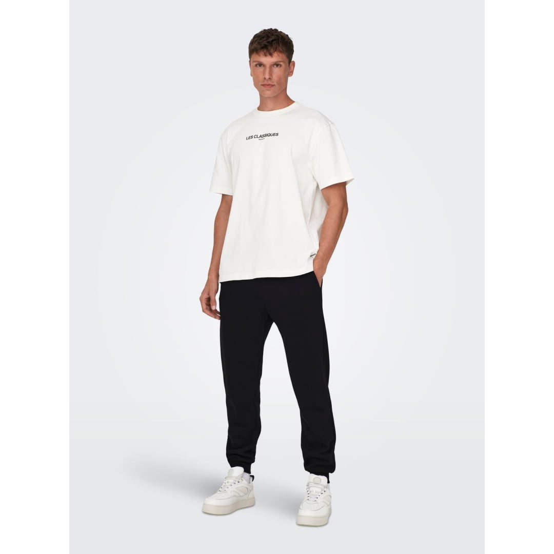 SweatPant Only & Sons Onsceres Black - Sweatpant