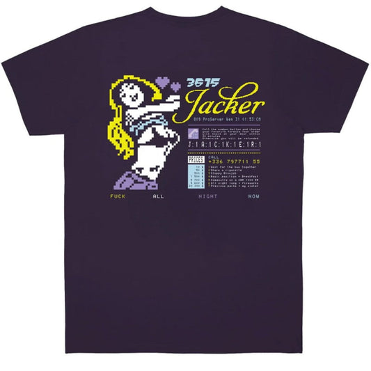 T-Shirt Collective Purple Jacker - Black - Insidshop.com