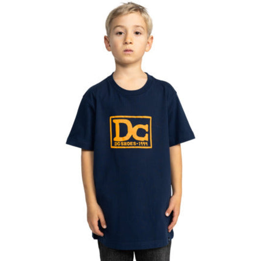 T-shirt DCShoes Enfant Tribute Dress Blues - Dcshoes