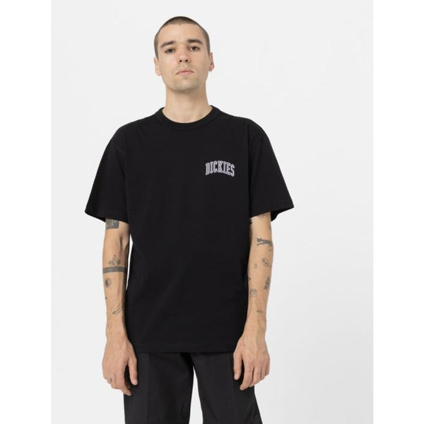 T-shirt Dickies Aitkin Chest Black Imperial Palace