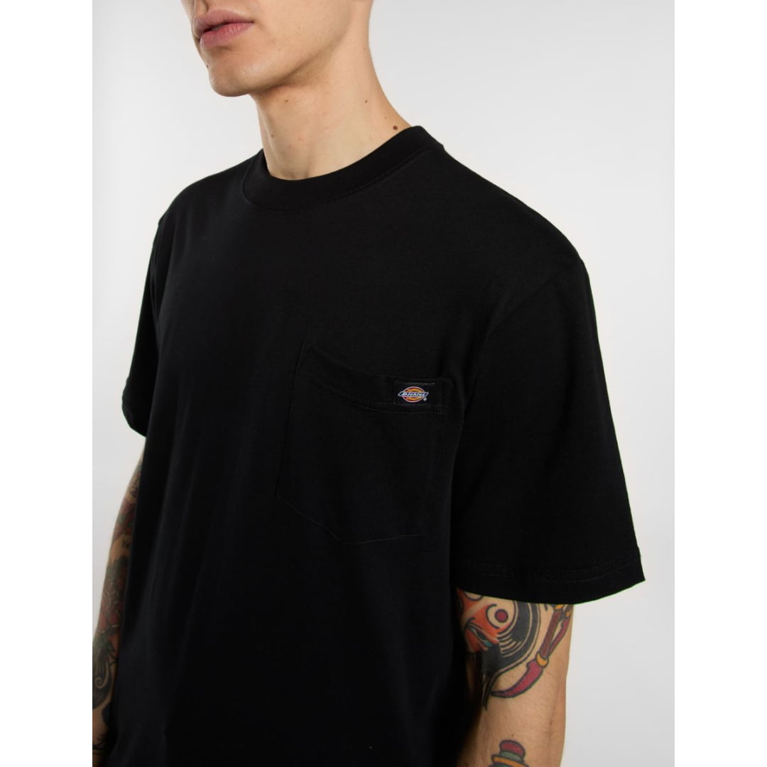 T-shirt Dickies Heavyweight Pocket Relaxed Black
