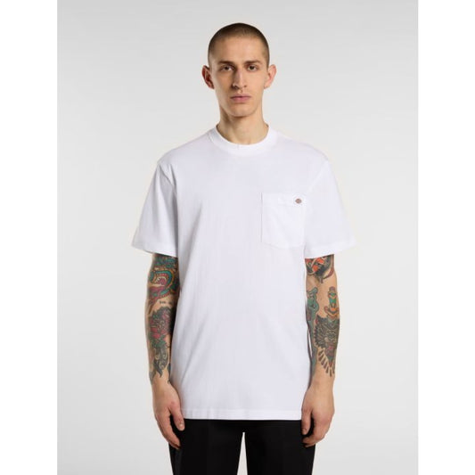 T-shirt Dickies Heavyweight Pocket Relaxed White