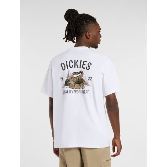 T-shirt Dickies SS Snake White - Ss - Insidshop.com