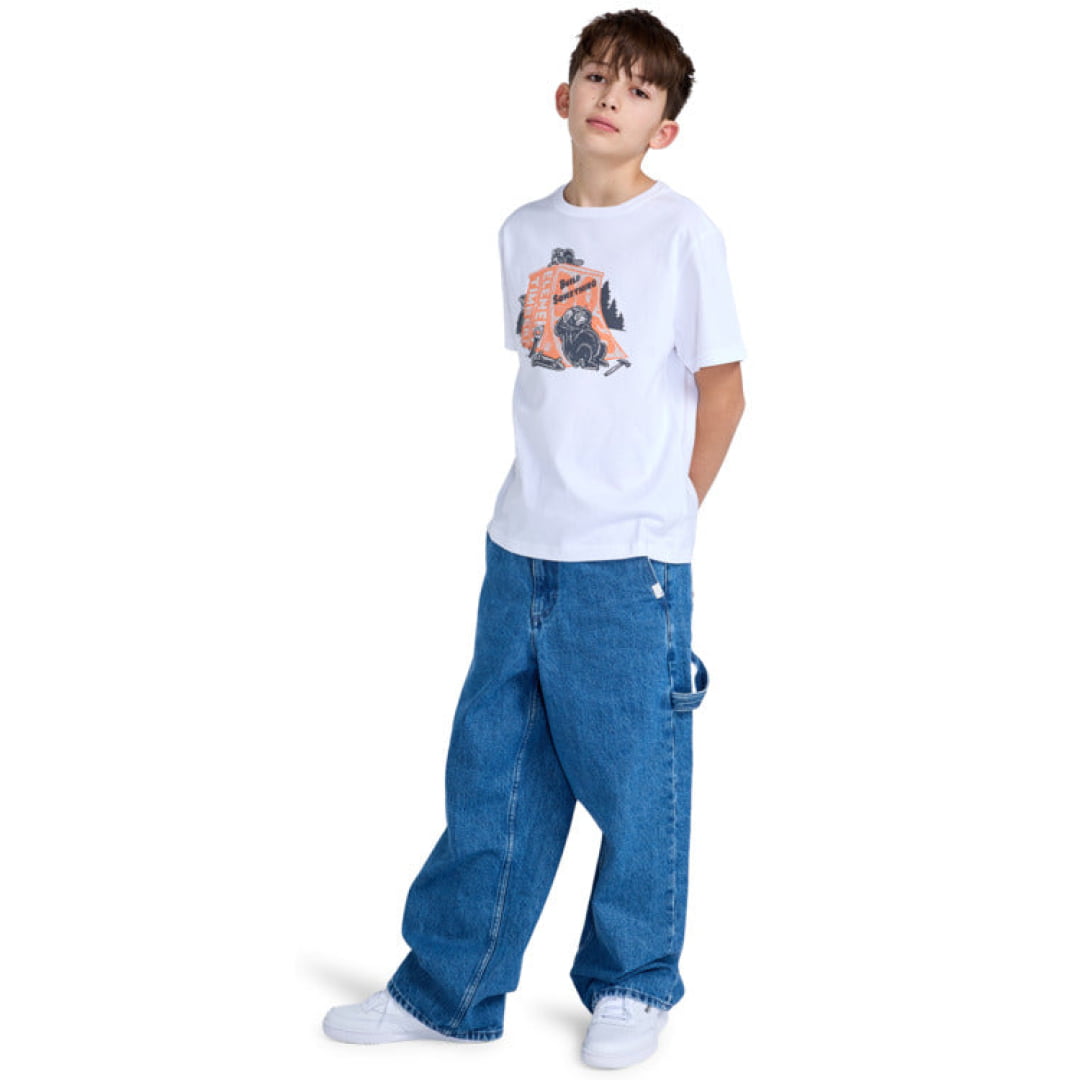 T-shirt Element Enfant Timber Breaktime Optic White