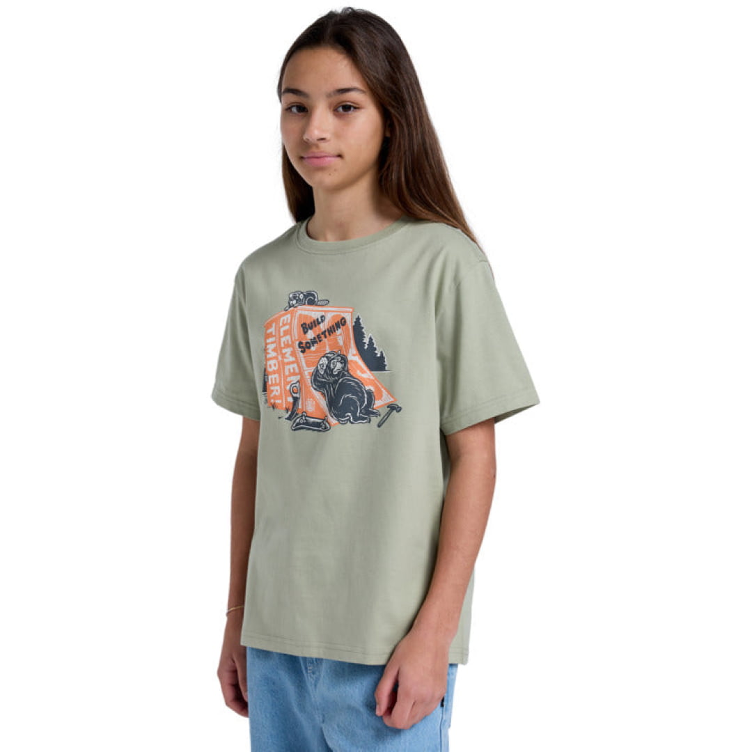 T-shirt Element Enfant Timber Breaktime Tea - Insidshop.com