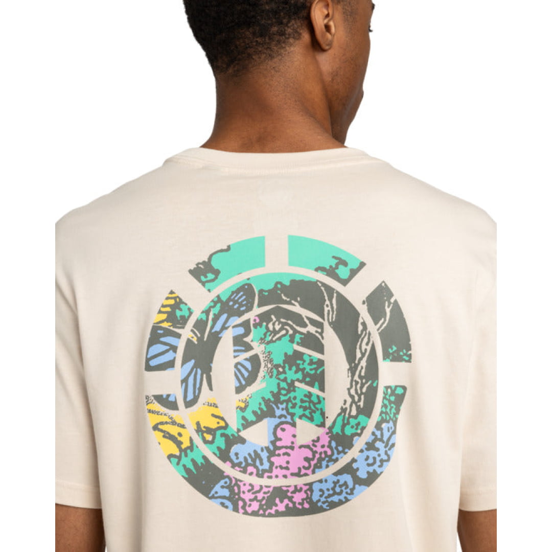 T-shirt Element Post Nap SS Oat Milk - Ss - Insidshop.com