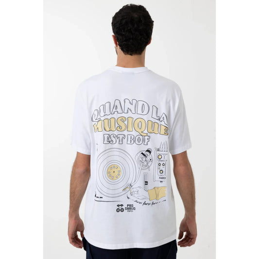 T-shirt Farci Bof White - Insidshop.com