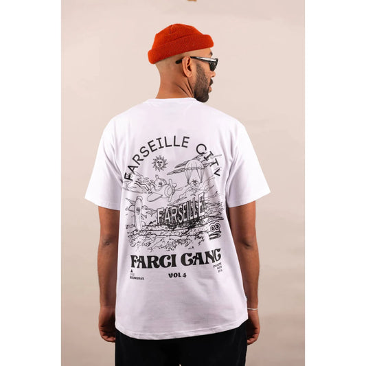 T - shirt Farci Gang Vol.4 Farseille White - T shirt