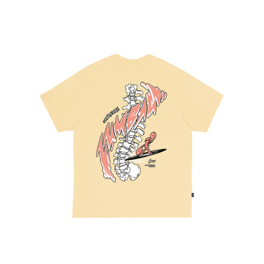 T-shirt Farci Lumbago Yellow - Insidshop.com