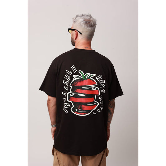 T-shirt Farci Record Black - Insidshop.com